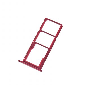 Bandeja SIM + SIM + SD Para Huawei Y7 2019 rojo