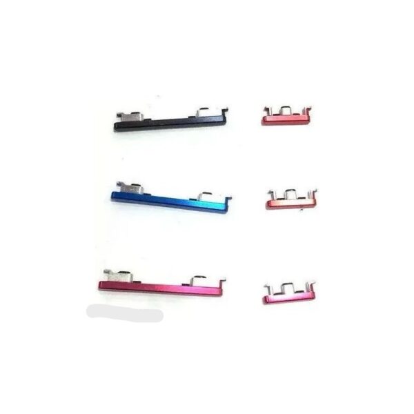 Botón lateral power + volumen para Redmi 8 / Redmi 8A -rojo