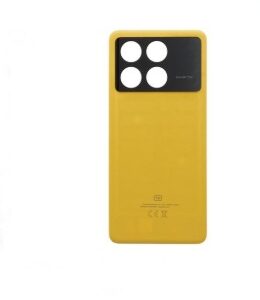 Tapa Trasera Para Xiaomi Poco X6 Pro amarillo
