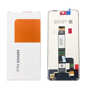 Pantalla Completa Original LCD Y Táctil Sin Marco para Xiaomi Redmi 12 4G / 5G / Poco M6 Pro 5G – Negro (Service Pack)