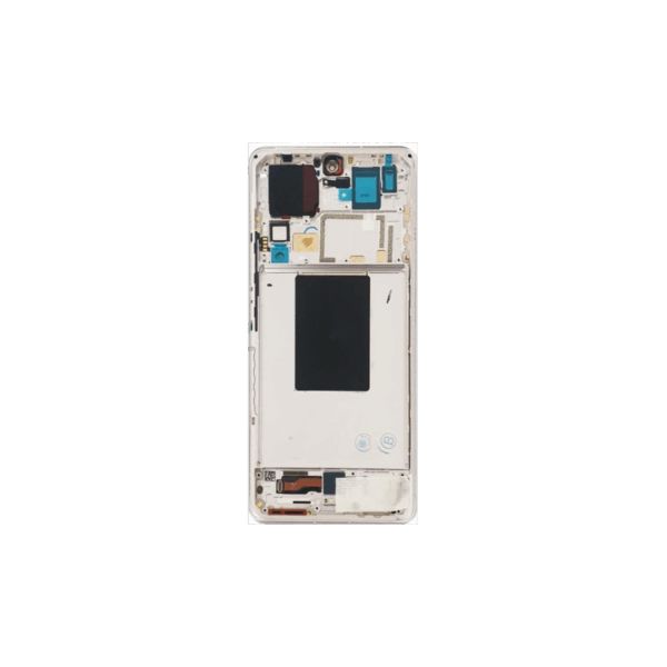 Pantalla original Completa amoled Y Táctil con marco para Xiaomi mi 12 Pro / Mi12 Pro blanco
