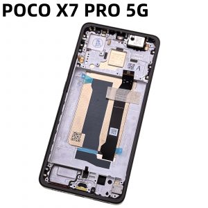 Pantalla Completa LCD Y Táctil Original Con Marco para Xiaomi Poco X7 Pro 5G – Negro