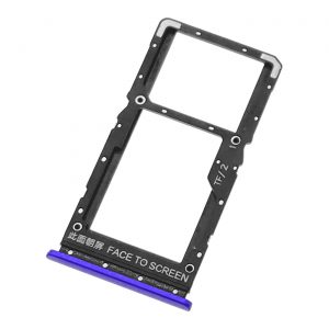 Bandeja SIM Dual y SD para Xiaomi Redmi Note 10 5G / poco m3 pro azul