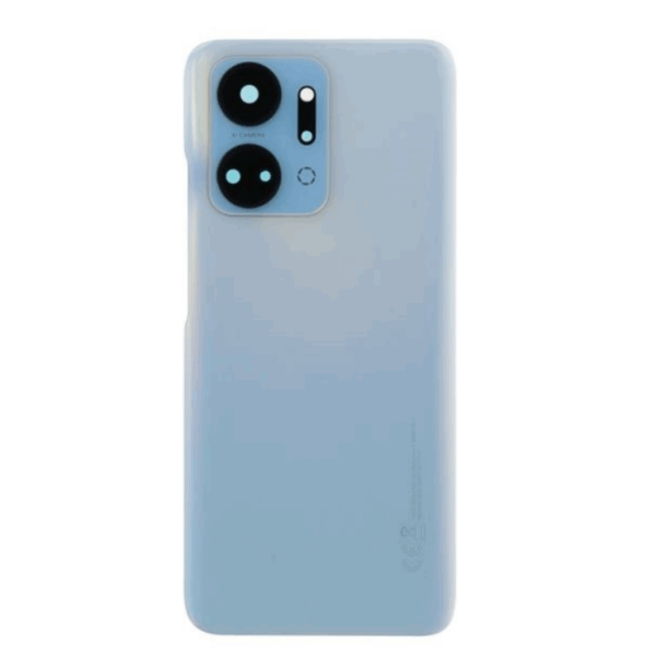 Tapa trasera para HONOR X7A 2023 (RKY-LX2) plata sin lente