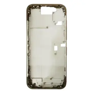 Chasis / Marco Intermedio Con Bandeja Sim Y Botones Físicos Para IPHONE 16 Pro  Oro