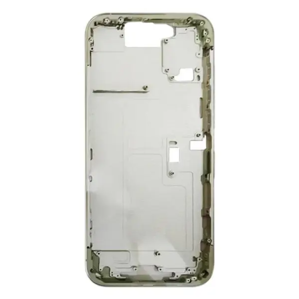 Chasis / Marco Intermedio Con Bandeja Sim Y Botones Físicos Para IPHONE 16 Pro  Plata