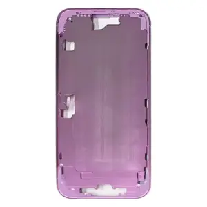 Chasis / Marco Intermedio Con Bandeja Sim Y Botones Físicos Para IPHONE 16   Violeta