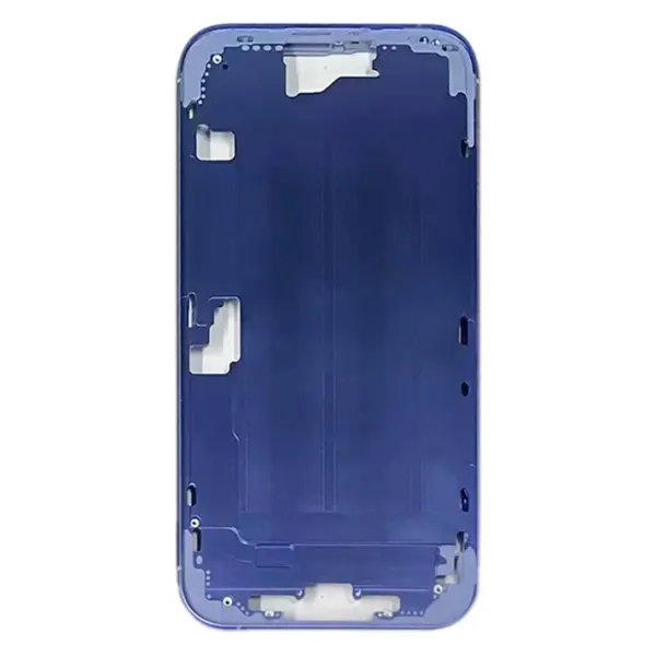 Chasis / Marco Intermedio Con Bandeja Sim Y Botones Físicos Para IPHONE 16   Azul