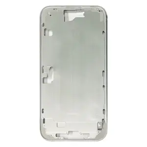 Chasis / Marco Intermedio Con Bandeja Sim Y Botones Físicos Para IPHONE 16  Plata