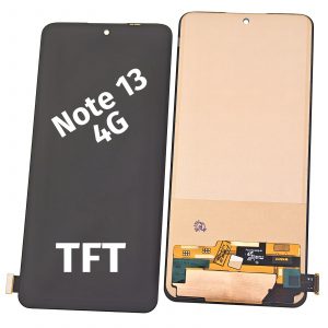 Pantalla Completa LCD Y Táctil para Xiaomi Redmi Note 13 4G / Note 14 5G – Negro (TFT)