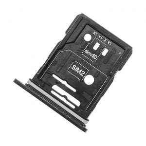 Bandeja De Tarjeta SIM / Micro SD para Oppo Reno 10X Zoom – Negro