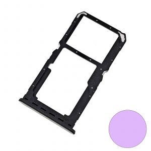 Bandeja De Tarjeta SIM Y Micro SD para Oppo A80 – Morado