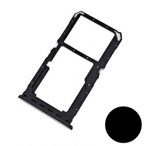 Bandeja De Tarjeta SIM Y Micro SD para Oppo A80 – Negro