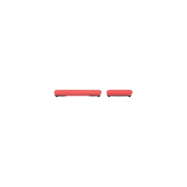 Boton Lateral De Volumen/Power Para Samsung S25 Plus /S936 Rojo Coral