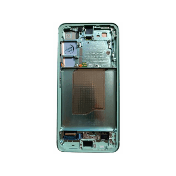 Pantalla Completa Original Servicepack Para Samsung S25 /S931 Con Marco Compatible Verde