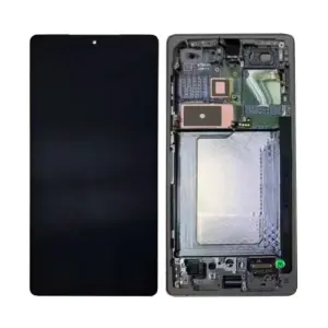 Pantalla Completa Original Servicepack Para Samsung S25 /S931 Con Marco Compatible Negro