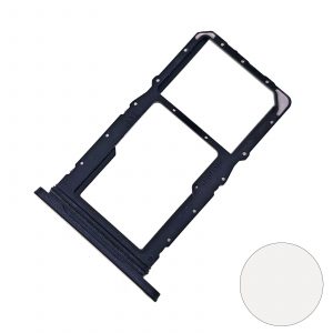 Bandeja SIM+Tarjeta Micro SD Para Xiaomi Mi 9 Lite Blanco