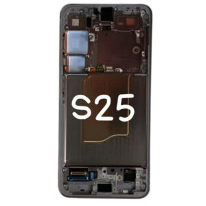 Pantalla Completa Original Con Marco Compatible Para Samsung S25 /S931 Negro
