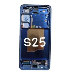 Pantalla Completa Original Con Marco Compatible Para Samsung S25 /S931 Azul Marino