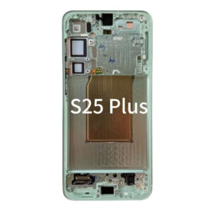 Pantalla Completa Original Con Marco Compatible Para Samsung S25 Plus /S936 Verde