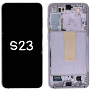 Pantalla Completa Original Con Marco Compatible para Samsung Galaxy S23 S911 Morado