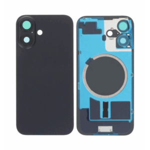 Tapa Trasera para iPhone 16 Negro (Calidad Premium)