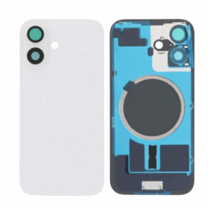 Tapa Trasera para iPhone 16 Blanco (Calidad Premium)