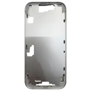 2 Chasis / Marco Intermedio Con Bandeja Sim Y Botones Físicos Para IPHONE 17 Plata