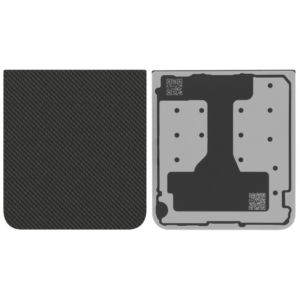 2 Tapa Trasera Para Samsung Z Flip 6 Negro