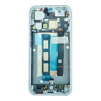 Pantalla Completa Original ServicePack Para Xiaomi Poco F8 Pro Con Marco Azul