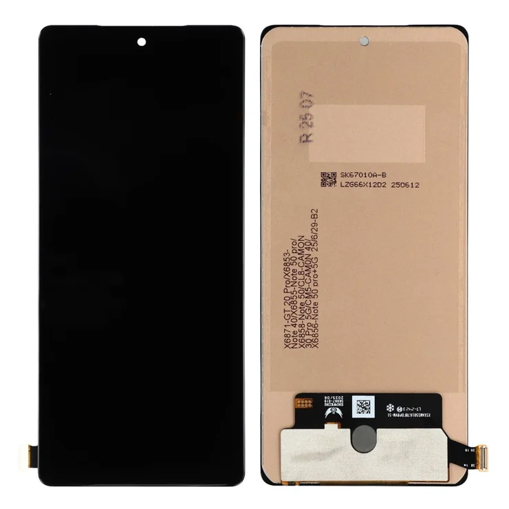 Pantalla Completa Para infinix note 50 4G/note 50 Pro 4G/note 50 Pro+ 5G x6858 x6855 x6856