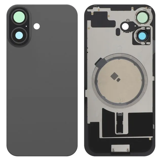 Tapa Trasera para IPHONE 17 Con Soporte NFC+Flash Negro