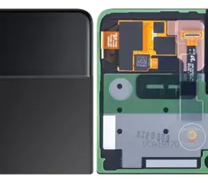 1 Pantalla Completa Exterior Original Para Z Flip 3 Negro