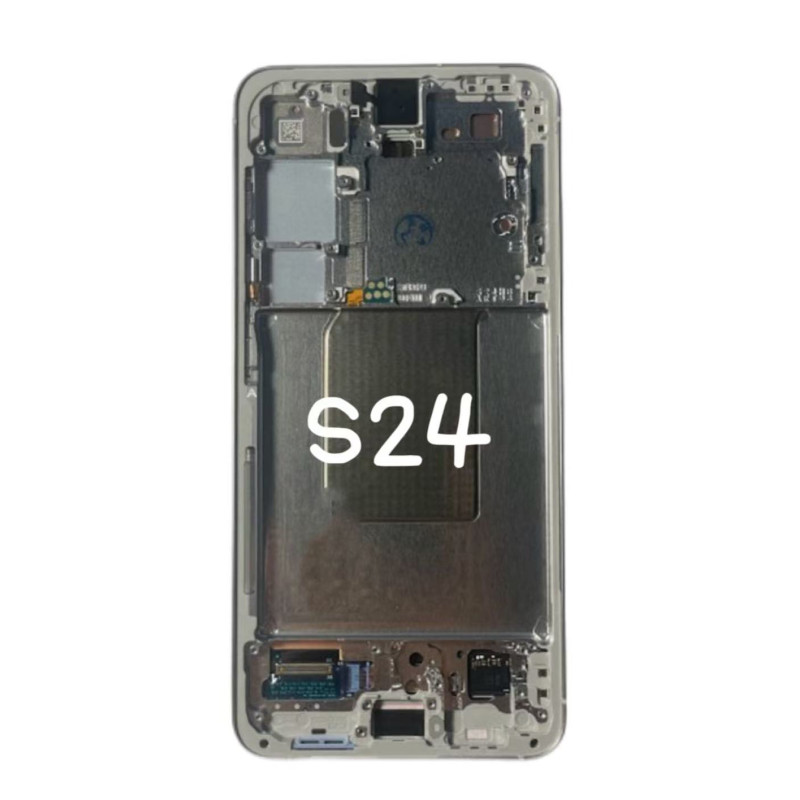 Pantalla Completa Original Con Marco Para Samsung Galaxy S24 Gris